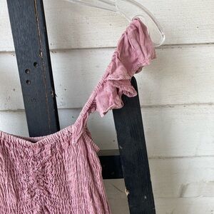 Pink Ruffled Fairy Dress